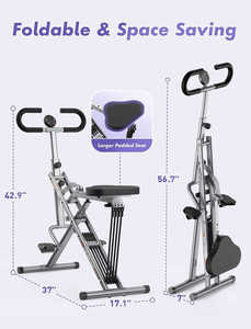 High Quality Steel Squat <strong>Horse</strong> Rider Machine Home Gym <strong>Exercise</strong> <strong>Simulator</strong> for Sports Entertainment Body Building Workout - Product Image 2