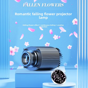 โปรเจคเตอร์ LED ลายแบบกำหนดเอง ไฟภายนอก สร้างสรรค์ภาพเคลื่อนไหว ดอกไม้ คลาวด์ ผีเสื้อ สำหรับตกแต่ง - Product Image 2