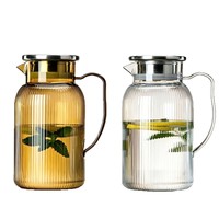Pichet à jus en acrylique marocain, résistant aux chocs, pour boissons, théière de restaurant, distributeur d'eau chaude/froide, grand format, idéal comme cadeau
