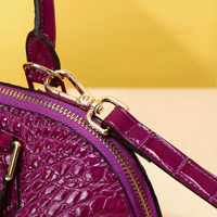 Sacs à main de créateurs, marques célèbres, sac à main pour femme à motif crocodile, sac polyvalent de luxe léger, sac coquille, sac épaule et bandoulière