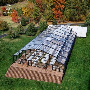 Tente Atrium Alu Verre Petit Pilier de Tente de 50 Mètres Carrés Gratuit Grand Rond Avec une Pergola Vendeur de Tente de Style Italien - Product Image 6