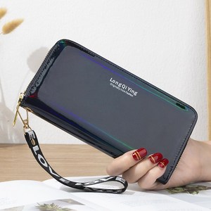 LongQiYing Women's Wallet Large Capacity Multi Card Slot <b>Clutch</b> With Strap For Everyday Use - Product Image 1