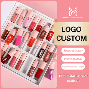 Kit de Rouge à Lèvres Liquide Mat et Brillant Imperméable en Tubes Petits (24 pièces) – Marque Privée Personnalisée MLM - Product Image 4