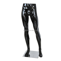 Mannequin de jambe de modèle d'affichage de pantalon en plastique avec le bas du corps factice de base pour l'affichage de pantalon