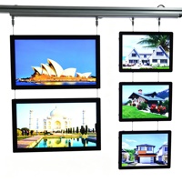 Pantalla de Video Interior a Todo Color HD para Escenarios, Agencias Inmobiliarias, Escaparates, Señalización Digital, Publicidad Multipantalla