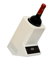 Refroidisseur de vin électrique à bouteille unique Cadeau parfait 24 heures