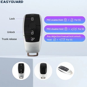EASYGUARD Smart Key Replacement Keyless Entry System for benz with Factory OEM <b>Push</b> Start Button & comfort Access - Product Image 2