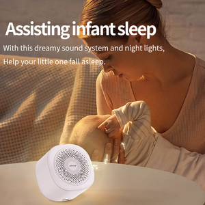 Machine à bruit blanc bébé <span class=keywords><strong>Mini</strong></span> machine à son pour adultes enfants bébé facile à empocher et à voyager haut-parleur sans fil blanc - Product Image 6