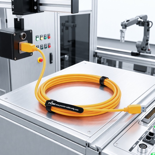 USB 3.0 Active Extension Cable 5M SuperSpeed 5Gbps Data Transfer with Powered USB Hub Function for Automation Imaging Equipment