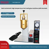 Distributeur de thermofusible Peach Machine à seringue à colle en silicone PUR AB 220V Garantie 1 an Composants PLC 5kg 50W