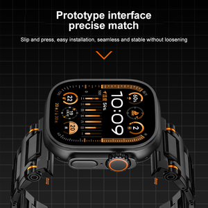 Eraysun traspirante per <span class=keywords><strong>Apple</strong></span> <span class=keywords><strong>Watch</strong></span> Ultra 3 2 genuino a forma di I-shaped meccanico stile I <span class=keywords><strong>Watch</strong></span> 11 <span class=keywords><strong>acciaio</strong></span> per <span class=keywords><strong>Apple</strong></span> <span class=keywords><strong>Watch</strong></span> Band di lusso - Product Image 5
