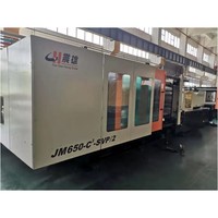 Achat en ligne de machine de moulage par injection de plastique d'occasion Chen Hsong Jetmaster Series JM650-C3-SVP/2 avec servomoteur, 650 tonnes, Chine