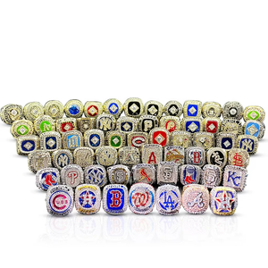 Último Modelo 2026, Anillo de Campeonato de Aleación de los Kansas Jayhawks de la Universidad Estadounidense, Juego de 13 Piezas con Caja de Regalo, Anillo de Campeonato Deportivo de Baloncesto - Product Image 5