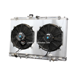Radiador de Aluminio Completo para Sistema de Refrigeración de Automóviles con Cubierta de Ventilador para Acura CL TL 3.2L V6 3210cc -<span class=keywords><strong>ci</strong></span> 2001-2003 - Product Image 2