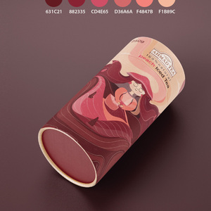 Conteneurs en carton cylindrique de qualité alimentaire respectueux de l'environnement Boîte <span class=keywords><strong>Pringles</strong></span> Tube écrou tube en papier pour biscuits Snack croustilles emballage - Product Image 6