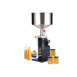 Máquina de llenado manual A03 para salsa de chocolate, salsa de tomate, salsa para ensalada, yogur y mermelada, 50 ml, con accionamiento por presión manual. - Product Image 4