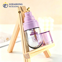 Fabricant de flacons pulvérisateurs en PET en forme de capsule, flacon cosmétique de voyage pour brume tonifiante, prise en charge de la personnalisation du logo OEM