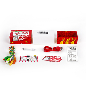 <span class=keywords><strong>Makey</strong></span> <span class=keywords><strong>Makey</strong></span>, <span class=keywords><strong>Kit</strong></span> de Invención, Proyecto Programable, <span class=keywords><strong>Kit</strong></span> de Inicio de Circuitos Electrónicos para Educación STEM, Módulos Completos - Product Image 4
