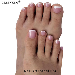 Prensa <span class=keywords><strong>de</strong></span> <span class=keywords><strong>uñas</strong></span> artificiales <span class=keywords><strong>de</strong></span> diseño <span class=keywords><strong>de</strong></span> 216 Uds. En Rosa desnudo, colores mezclados, cubierta completa especializada, puntas cuadradas para <span class=keywords><strong>uñas</strong></span> <span class=keywords><strong>de</strong></span> <span class=keywords><strong>los</strong></span> pies - Product Image 4