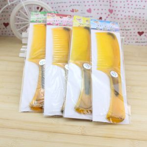 Peigne à cheveux en plastique antistatique épaissi, grande taille, couleur unie, pour usage quotidien - Product Image 4