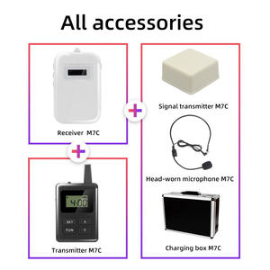 ระบบนำทางอัตโนมัติไร้สายหลายภาษา Yingmi M7C รับประกันตลอดอายุการใช้งาน เหมาะสำหรับกลุ่มใหญ่ ใช้งานแบบแฮนด์ฟรี นำทางด้วยตนเอง เสียงคมชัด - Product Image 6