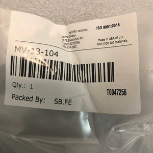 Par&ker MV-13-104 UHP Corrosion Resistant <b>Needle</b> 1/4" Flare Connection for Semiconductor Lab - Product Image 1