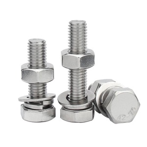 Vis à tête hexagonale en acier galvanisé de qualité 8.8 M6-M33 pouces Marque Hangfan A307 DIN933 DIN931 ISO4014 <span class=keywords><strong>ISO4017</strong></span> - Product Image 3