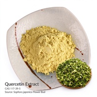 Bubuk Ekstrak Quercetin Standar dari Kuncup Bunga Sophora Japonica untuk Formulasi Suplemen dengan Quercetin Grosir 100g