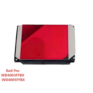 Disco Duro <span class=keywords><strong>WD4003FFBX</strong></span> WD4005FFBX para PC de Escritorio, Rojo, Pro NAS Interno, con 7200 RPM, SATA 6 Gb/s, 256 MB de Caché, 3.5 Pulgadas - Product Image 1