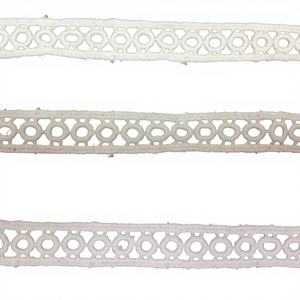 Tissu en dentelle 100 % coton écologique, motif floral, séchage rapide, respirant, léger, idéal pour les vêtements – Meilleures ventes - Product Image 1