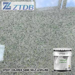 High-Gloss Waterborne <b>Epoxy</b> Colored Sand Self-Leveling Garage Cement Driveway <b>Epoxy</b> Resin Colored Color Sand <b>Epoxy</b> Floor <b>Paint</b> - Product Image 1