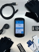 Велокомпьютер Garmin Edge 1040 с многодиапазонной спутниковой системой GNSS и солнечной зарядкой, велоспидометр