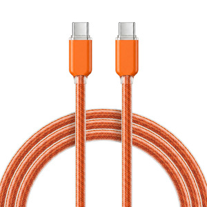 Nuevo Producto C-C, Cable de Carga para Teléfono Móvil Huawei, Cable de Datos de 65W, Cable de Carga Doble C de Silicona - Product Image 1