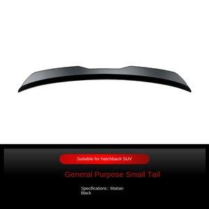 Spoiler Posteriore Universale in ABS Nero Opaco per Volkswagen, Audi, Mercedes-Benz, BMW, per Modelli Hatchback e SUV - Product Image 5