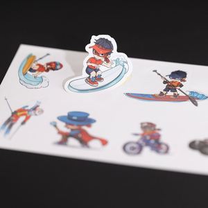 Impresión de Pegatinas de Papel con Diseños Animados Personalizados, Pegatinas de Vinilo Autoadhesivas de Dibujos Animados al por Mayor - Product Image 5