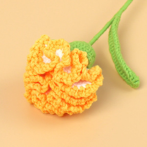 Ramo de Flores de Lana Tejidas a Crochet, Creativas y Ecológicas, Regalo para el Día de la Madre o Bodas - Product Image 5
