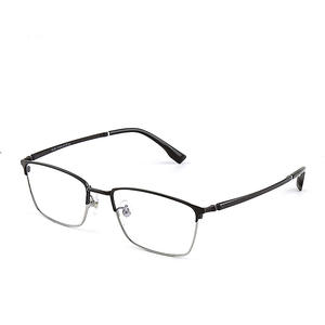 Montures de lunettes rectangulaires Danyang 86139, monture complète légère en titane pur pour hommes, verres en résine - Product Image 1