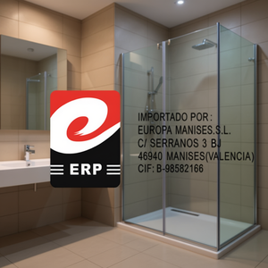 Pommeau de douche circulaire Erp pour robinets de bain et de douche - Product Image 2