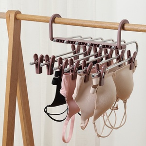 New Multi-Function Plastic Magic Clothes Closet Hangers Space Saver Organization Clothes Hanger <b>Coat</b> Storage Rack - Product Image 1