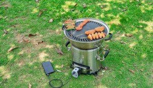Poêle à granulés de bois de qualité supérieure en acier inoxydable pour le camping, l'intérieur et l'extérieur, avec poignées pliables - Product Image 4