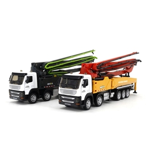 Huina 17091: Camion Pompa per Cemento Armato in Scala <span class=keywords><strong>1</strong></span>:<span class=keywords><strong>50</strong></span>, Veicolo da Costruzione Semi-Lega, Modellino Statico Realistico per Ragazzi - Product Image 2