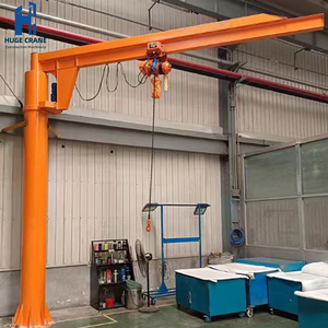 Miễn phí đứng di động JIB Crane 1 tấn 2 tấn 3 tấn 5 tấn cho hội thảo sử dụng thép xây dựng dễ dàng cài đặt JIB Crane - Product Image 6