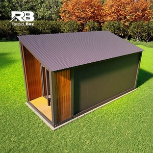 Villa Prefabbricata di Lusso 20ft a Basso Costo con 2-3 Camere da Letto, Ufficio Portatile, Hotel, Casa Modulare in Container - Product Image 4