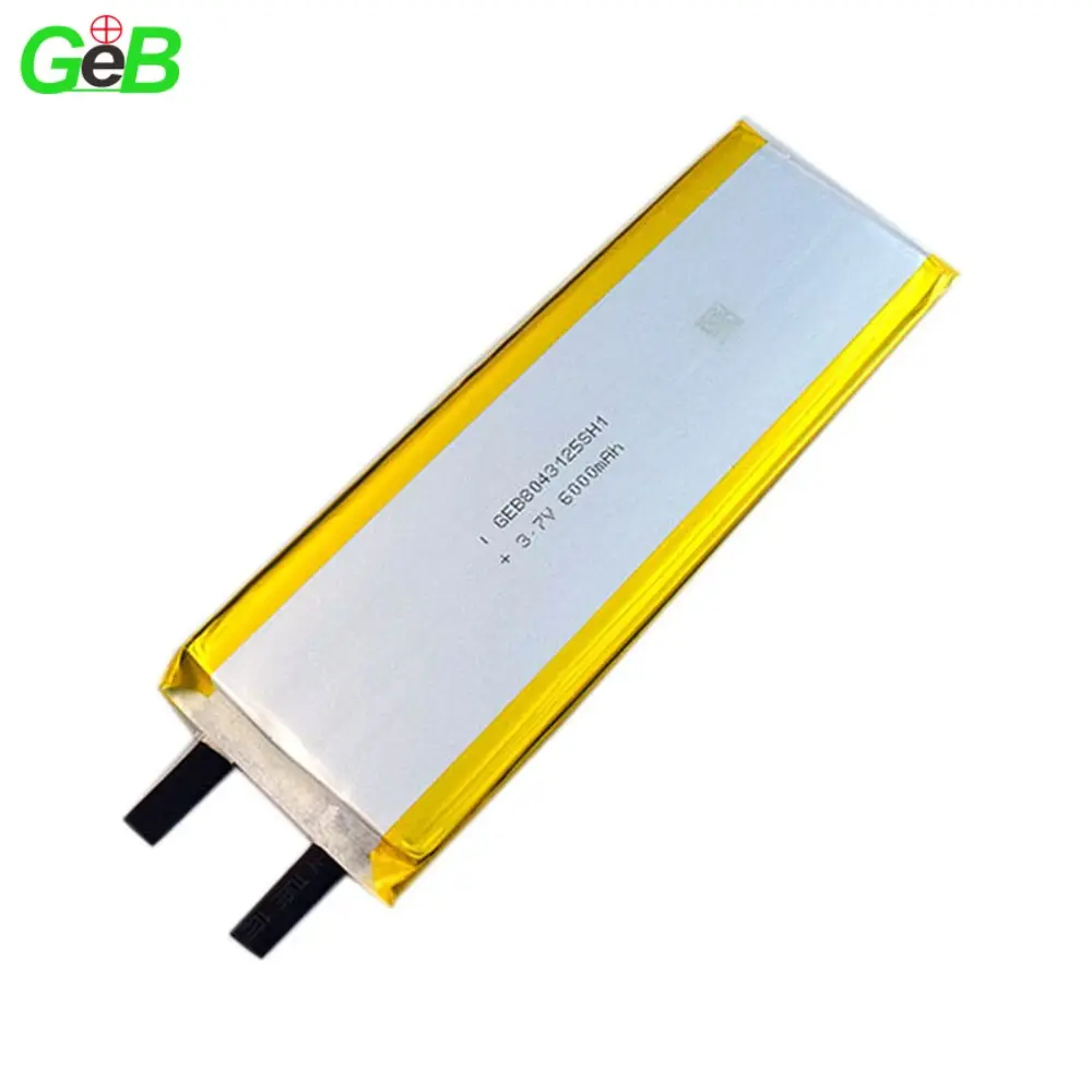 Direct deal 8043125 3.7v Rechargeable polymer lithium battery 6000mah high capacity for tablet batteries