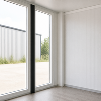 Maison conteneur préfabriquée avec aménagement intérieur complet, prête à l'emploi