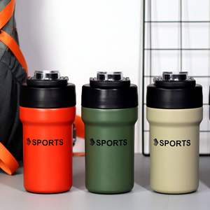 17Oz New Double Wall Stainless Steel Tumbler Design Sense Niche Boys Drink Cup with Outdoor Straps for On-The-Go - Product Image 1