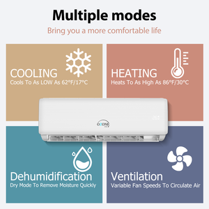 Climatiseurs split muraux intelligents Wifi, refroidissement uniquement, R410a, 1,5 HP, 50 Hz, 12000 Btu - Product Image 3