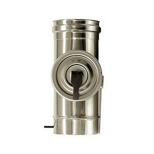 Tubo de acero inoxidable DN 300 de una sola pared Elemento de inspección 316 para piezas de equipos de limpieza - Product Image 1