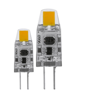 Ampoule LED G4 COB 2 broches AC/DC 1W 2W 4W 500lm en verre et silicium 220-240V Ra80 2700K 4000K 6500K