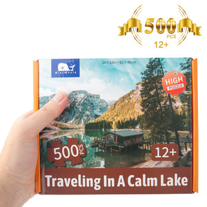 2026 New arrivals Board trò chơi ghép hình câu đố nhà sản xuất 500/1000 miếng ghép hình câu đố cắt chết giấy in <span class=keywords><strong>Offset</strong></span> - Product Image 5